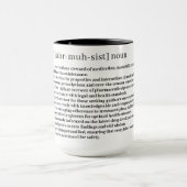 薬剤師カスタムのマグカップ マグカップ (中央)