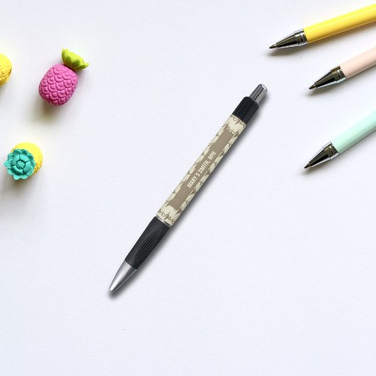 薬剤師カドゥセウス記号パターン・カスタム ボールペン