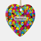 薬剤師ギフトお洒落バブル セラミックオーナメント (右)