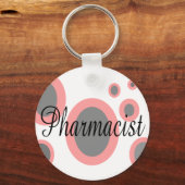 薬剤師ギフトアイディア--ユニークデザイン キーホルダー (正面)