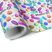薬剤師ギフトラッピング紙ピル ラッピングペーパー (ロールコーナー)