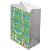 薬剤師ギフトラッピング紙略称ll ミディアムペーパーバッグ (裏面アングル)