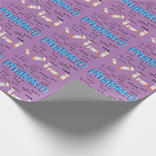 薬剤師ギフトラッピング紙略称ll ラッピングペーパー (角)