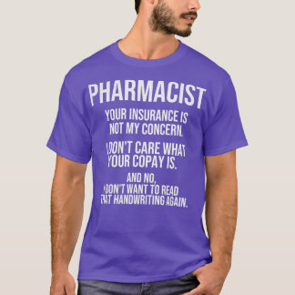 薬剤師ギフト薬局薬学院生 Tシャツ