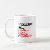 薬剤師クイズ…ジョーク コーヒーマグカップ (左)