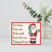 薬剤師クリスマスカード&ギフト シーズンポストカード (スタンド正面)