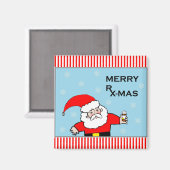 薬剤師クリスマス マグネット (正面/裏面)