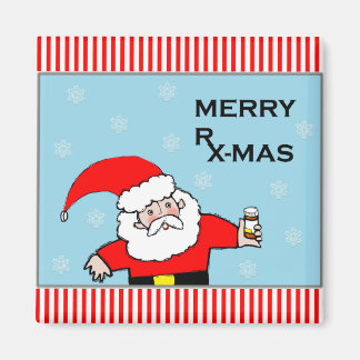 薬剤師クリスマス マグネット