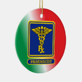 薬剤師シールドカスタム セラミックオーナメント (右)