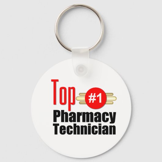 薬剤師トップ キーホルダー (正面)