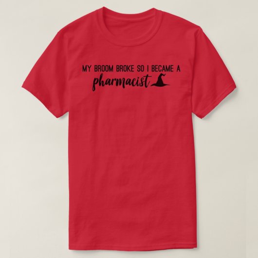 薬剤師ハロウィーン魔女1 Tシャツ (デザイン正面)