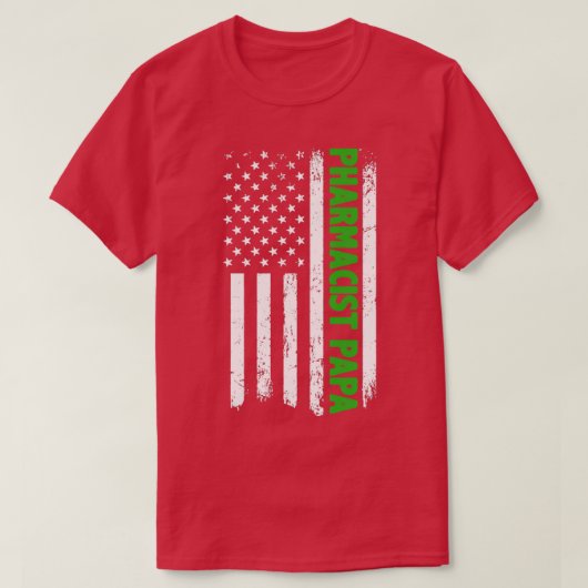 薬剤師パパ Tシャツ (デザイン正面)