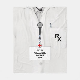 薬剤師パーソナライズされたギフトアイディア フリースブランケット