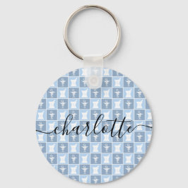 薬剤師パーソナライズされた薬学 キーホルダー