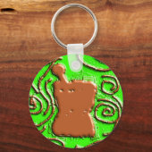 薬剤師ペスル&モルタルデザインギフト キーホルダー (正面)