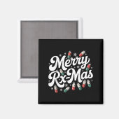 薬剤師助手 クリスマス 薬剤師 薬局 マグネット (正面/裏面)
