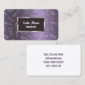 薬剤師医療 名刺 (正面/裏面)