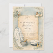 薬剤師卒業祝賀 招待状 (正面)