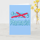 薬剤師卒業製品 カード (黄色い花)