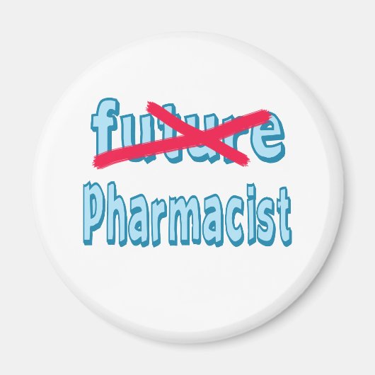 薬剤師卒業製品 マグネット (正面)