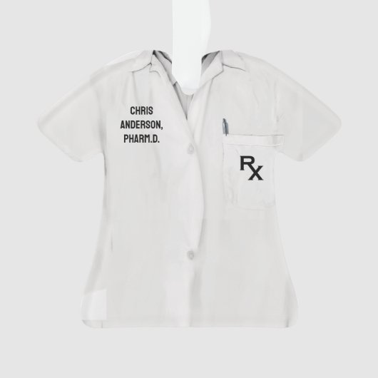 薬剤師収集可能 オーナメント (正面)