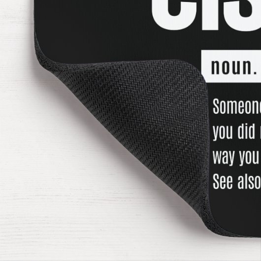 薬剤師定義おもしろいギフトクラシック マウスパッド (コーナー)