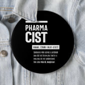 薬剤師定義おもしろいギフトクラシック 缶バッジ (インサイチュ)