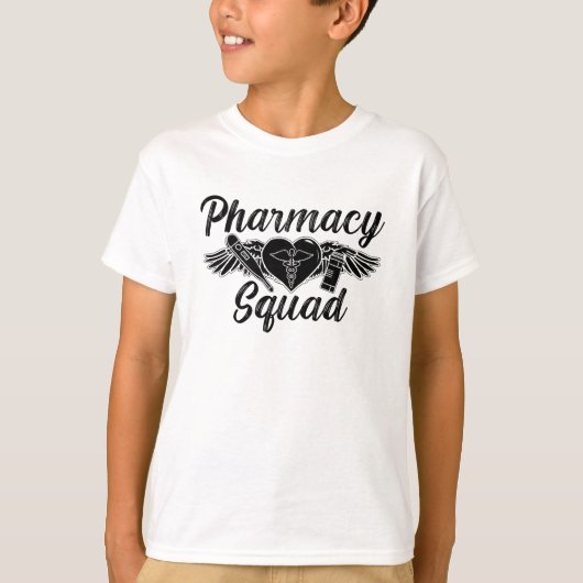 薬剤師技術薬局分隊 Tシャツ (正面)