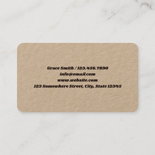 薬剤師投薬クラフト 名刺 (裏面)