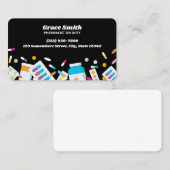 薬剤師片面 名刺 (正面/裏面)