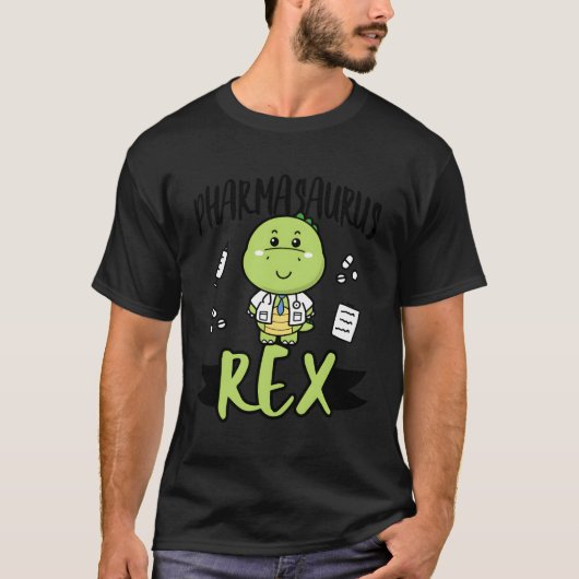 薬剤師薬剤師技術技術者トレックス Tシャツ (正面)