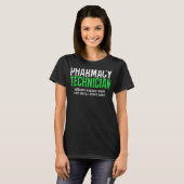 薬剤師薬剤師薬剤師誰もCphtを知らない Tシャツ (正面フル)