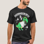薬剤師薬剤師Pharmasaurus Rx Tシャツ (正面)