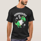 薬剤師薬剤師Pharmasaurus Rx Tシャツ (正面)