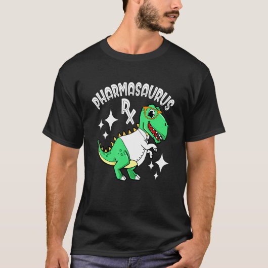 薬剤師薬剤師Pharmasaurus Rx Tシャツ (正面)