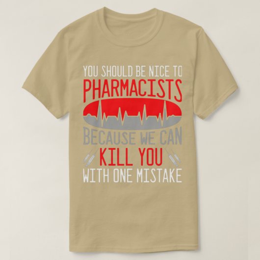 薬剤師薬剤薬剤薬剤薬剤薬剤師15 Tシャツ (デザイン正面)