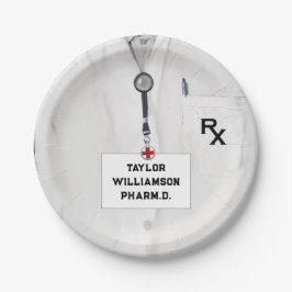 薬剤師薬学学校 ペーパープレート