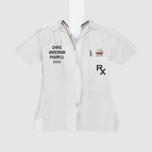 薬剤師薬学院卒業2025 オーナメント (正面)