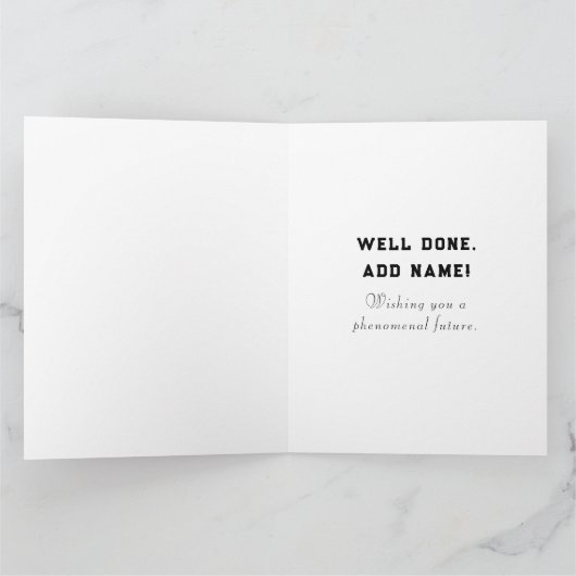 薬剤師薬学院卒業 カード (内部)