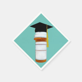 薬剤師薬学院卒業 スタンダードカクテルナプキン