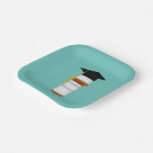 薬剤師薬学院卒業 ペーパープレート (傾斜あり)