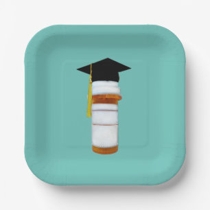 薬剤師薬学院卒業 ペーパープレート