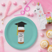 薬剤師薬学院卒業 ペーパープレート (パーティー)