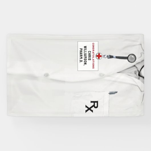 薬剤師薬学院卒業 横断幕 (横)