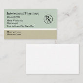 薬剤師薬局ロゴ名刺 名刺 (正面/裏面)