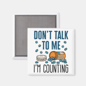 薬剤師薬局技術が私が数えている話をしない マグネット (正面/裏面)