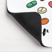 薬剤師薬局技術その薬がある マウスパッド (コーナー)