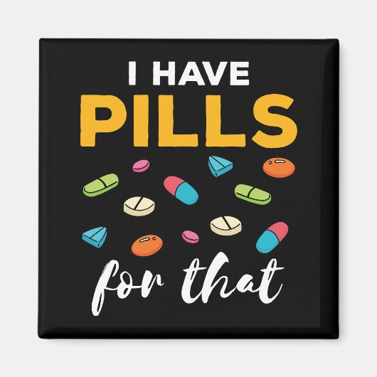 薬剤師薬局技術その薬がある マグネット (正面)