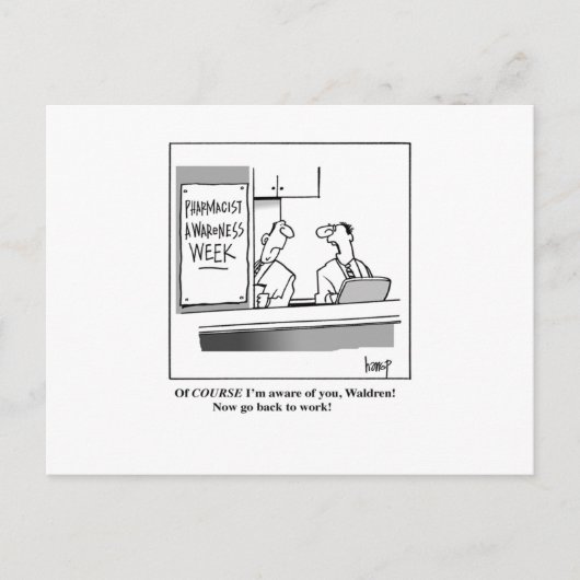 薬剤師認識度週間 ポストカード (正面)
