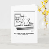 薬剤師認識度週 カード (黄色い花)